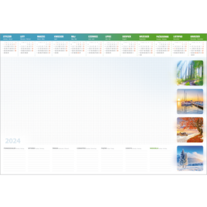 kalendarz biurkowy biuwar CZTERY PORY | BWA114