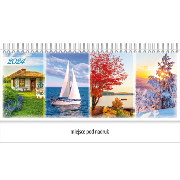 kalendarz biurkowy tygodniowy POLSKA | TB113