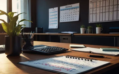 Nowoczesne Kalendarze na Biurko: Zorganizuj Swoje Biuro z Ateko