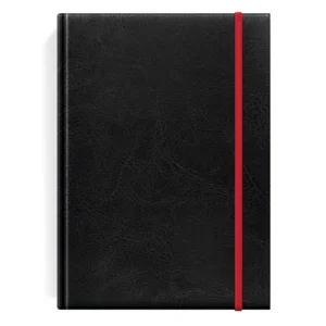 Notes A4 szyty z gumką zamykającą | A4 02