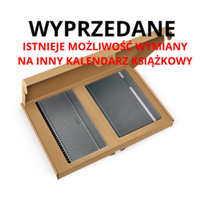 Kalendarz książkowy A5 dzienny + terminarz biurkowy| PREZENT34